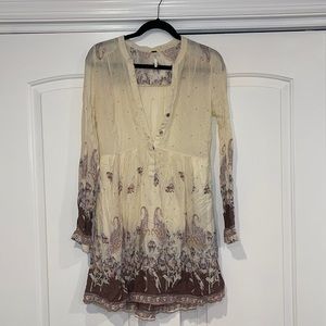 Free People Paisley Dress
